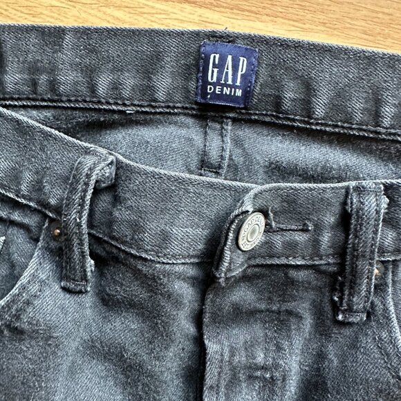 GAP 1969 Kaihara Japanese Selvedge Cotton Denim Skinny Raw 32x34 - Picture 4 of 10